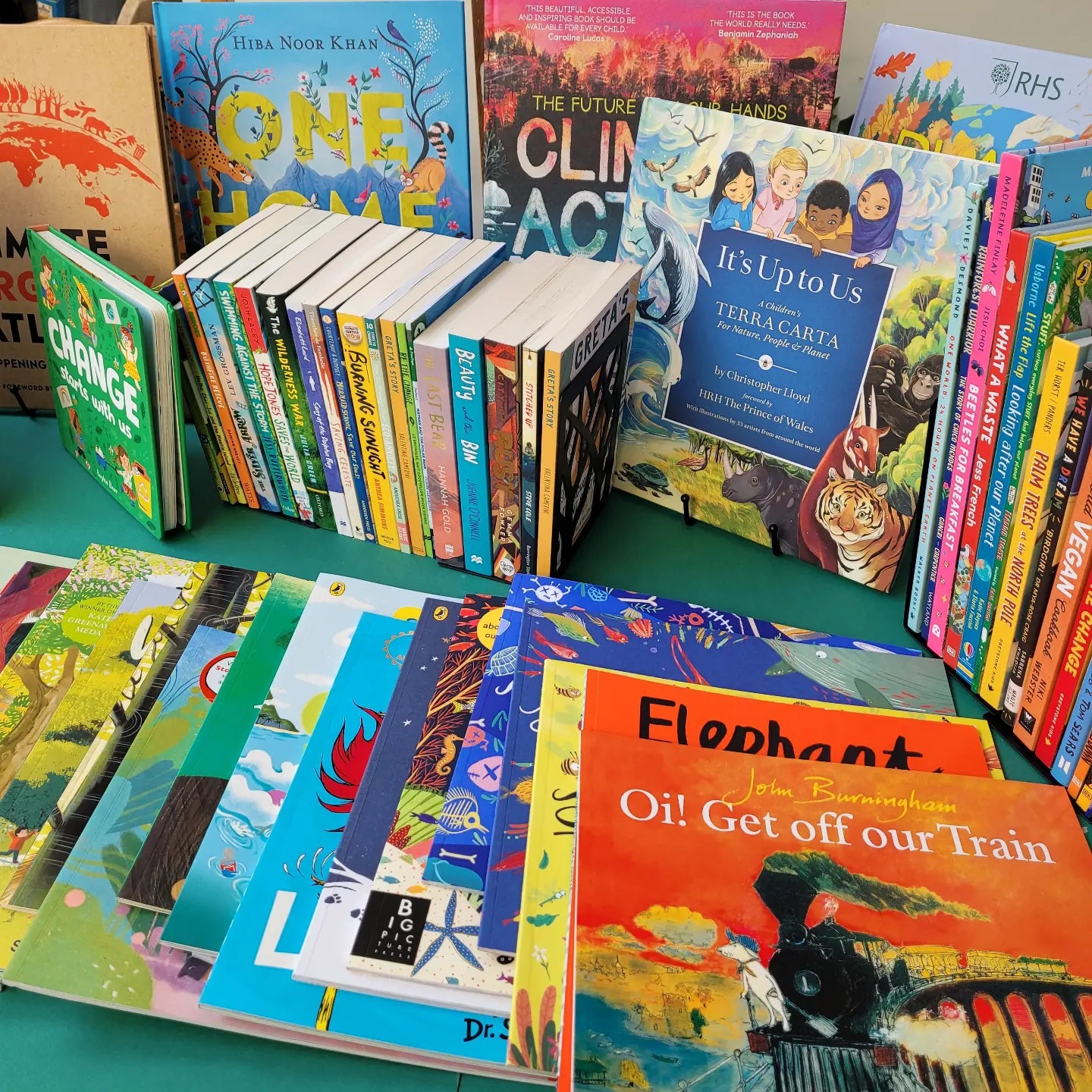 Children's Eco-Library for Climate Cafes & Learning Hubs