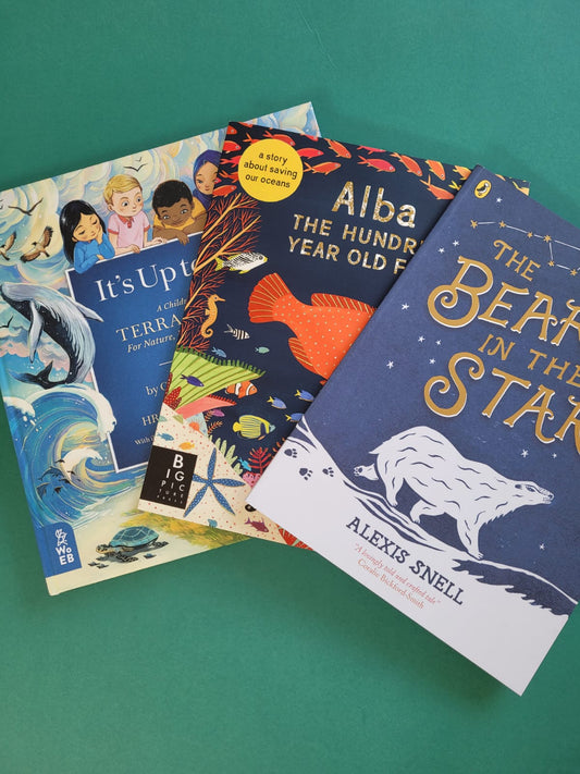 4-8 Years 'The Stars And The Sea' Gift Wrapped Eco-Book Bundle